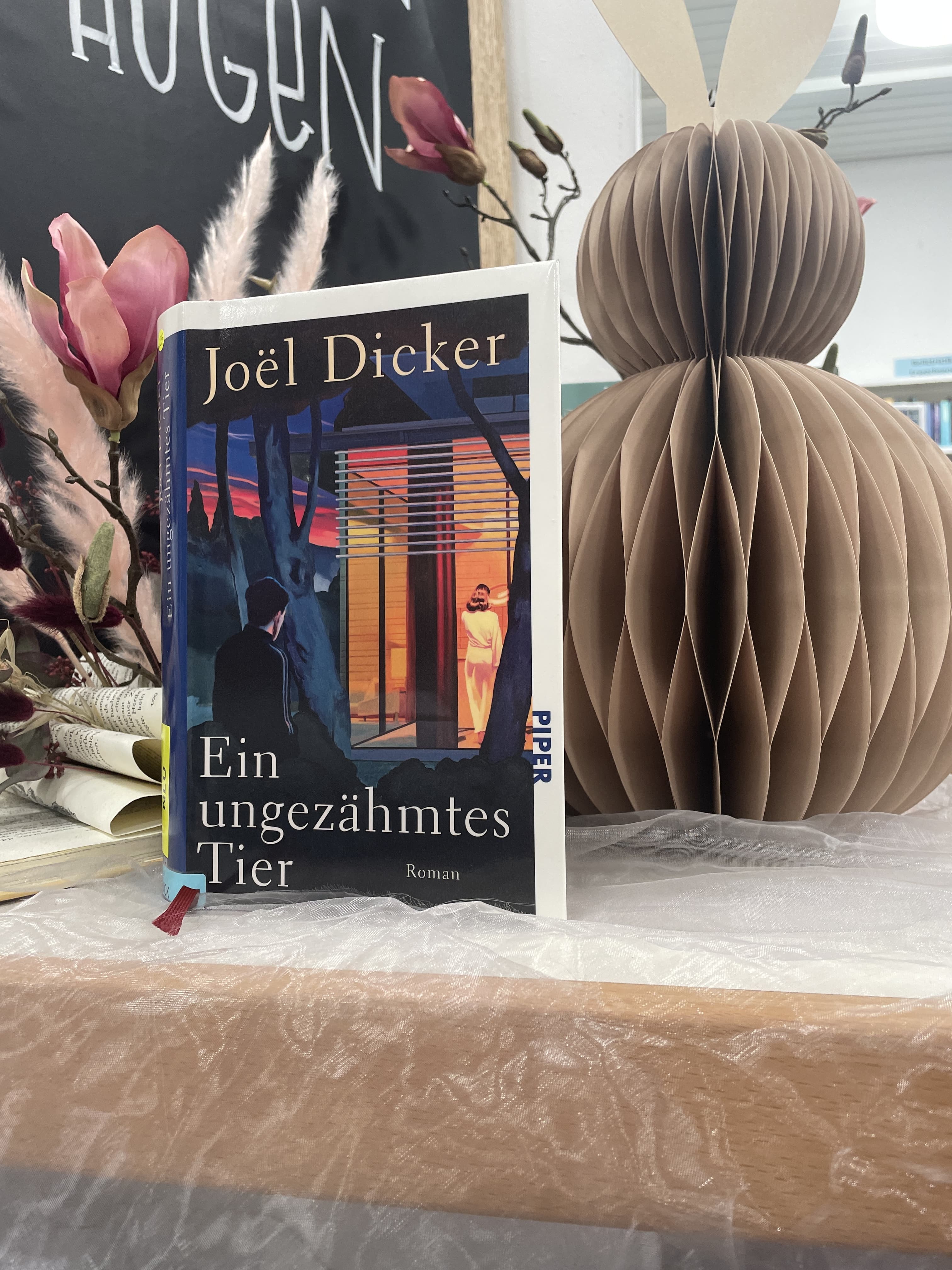 Joël Dicker, Ein ungezähmtes Tier