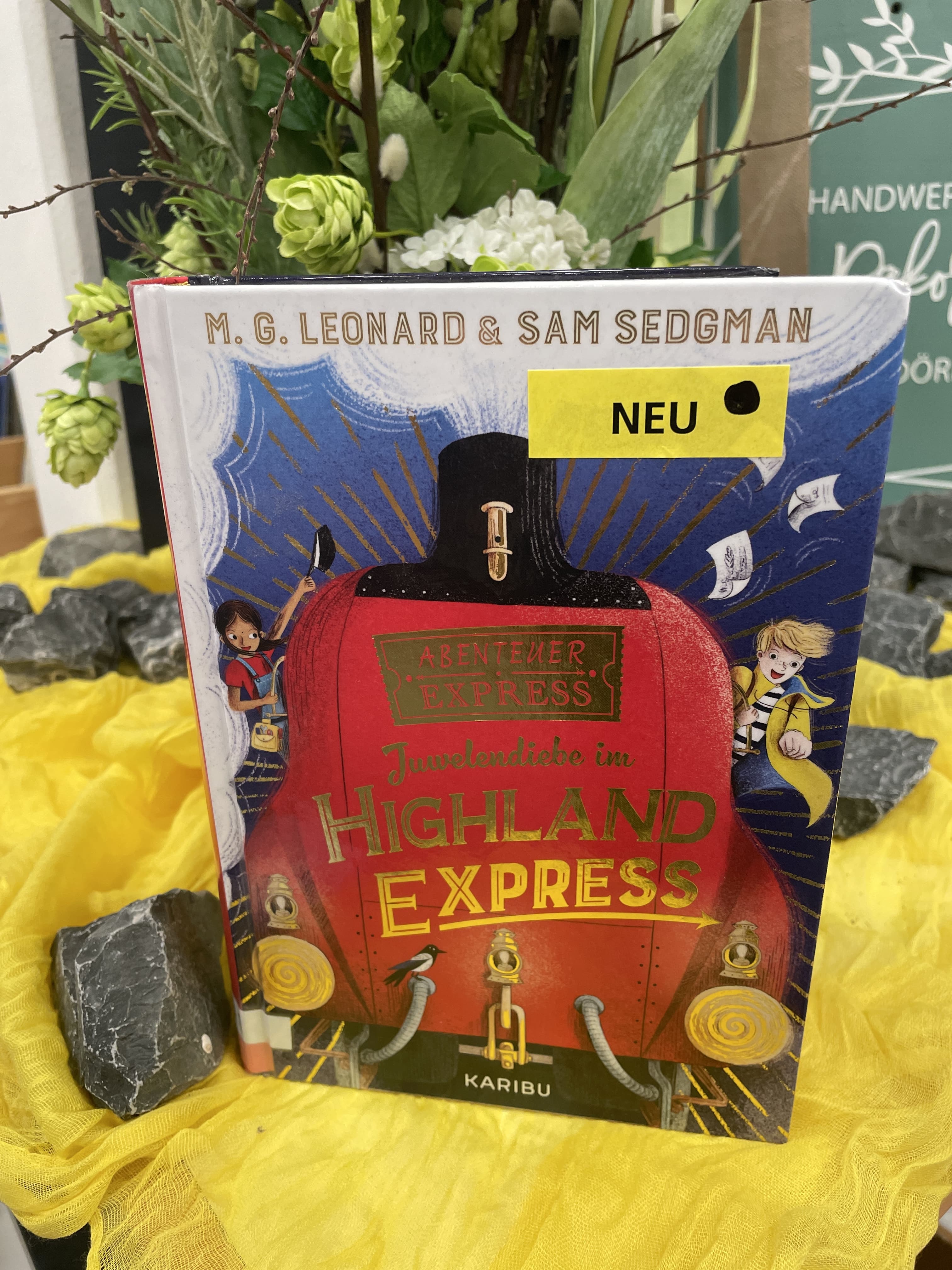 M.G. Leonard und Sam Sedgman, Die Juwelendiebe im Highland-Express