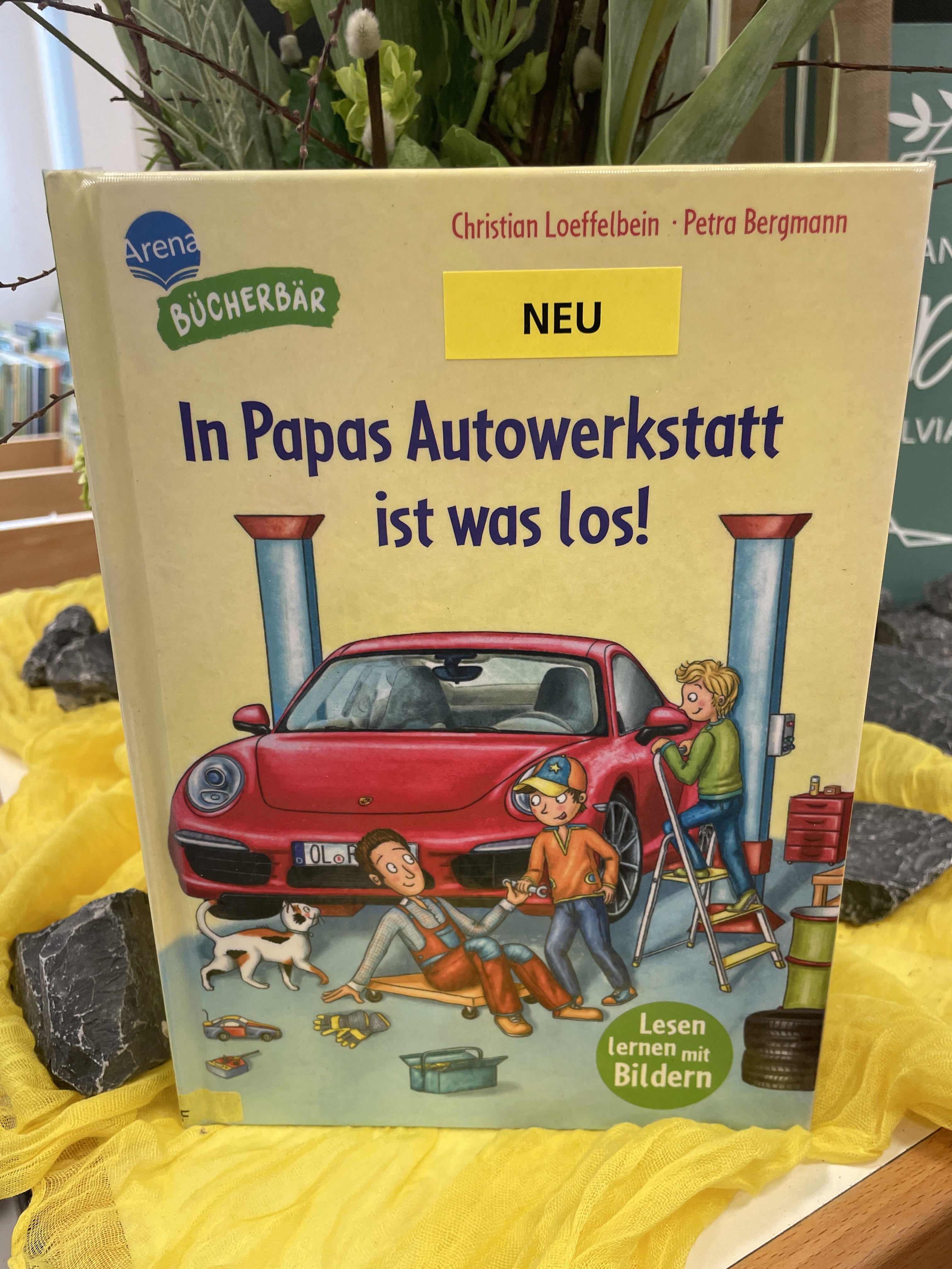 In Papas Autowerkstatt ist was los